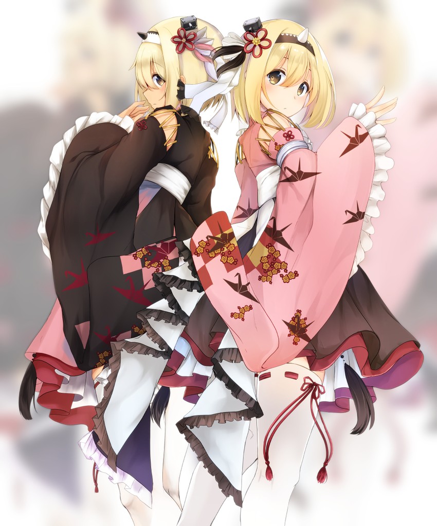 uruuru and saraana (azur lane and 1 more) drawn by zarashi