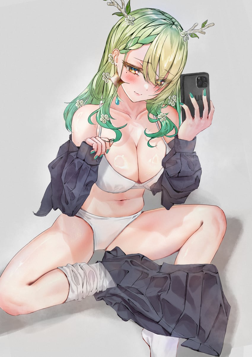 ceres fauna (hololive and 1 more) drawn by satoki