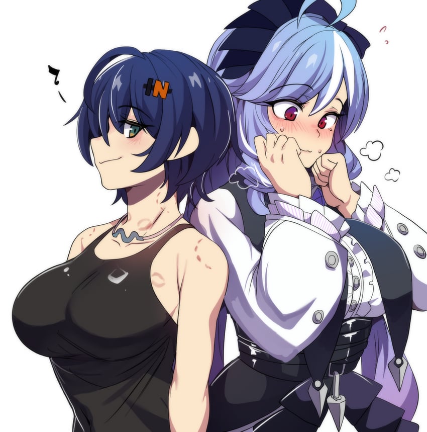 belle and vivian banshee (zenless zone zero) drawn by hinghoi