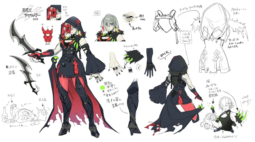 diabellstar the black witch (yu-gi-oh!) drawn by anonymous_(yu-gi-oh!)