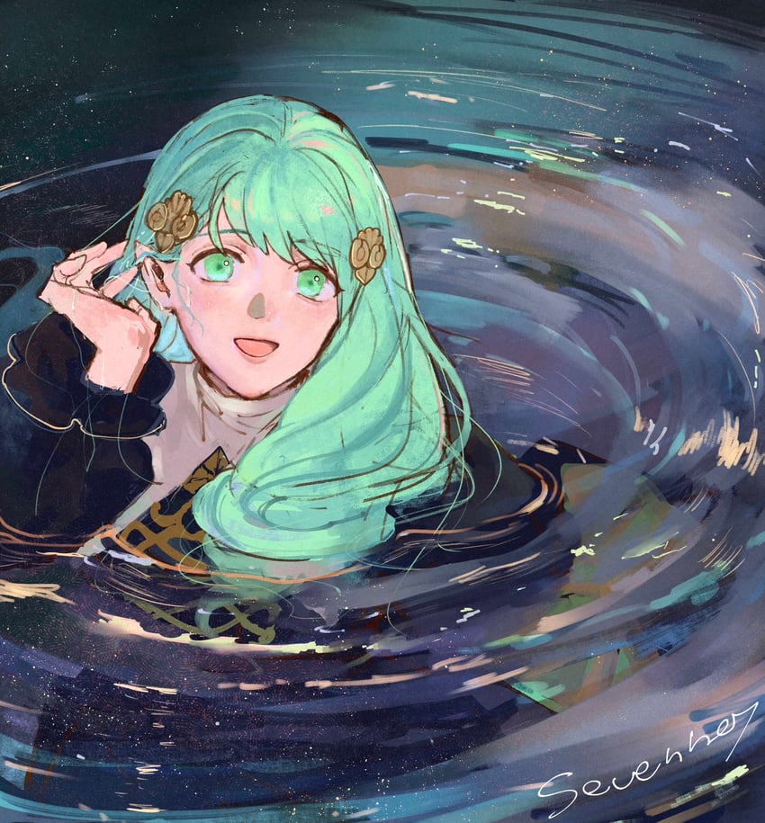 flayn (fire emblem and 1 more) drawn by sevenney