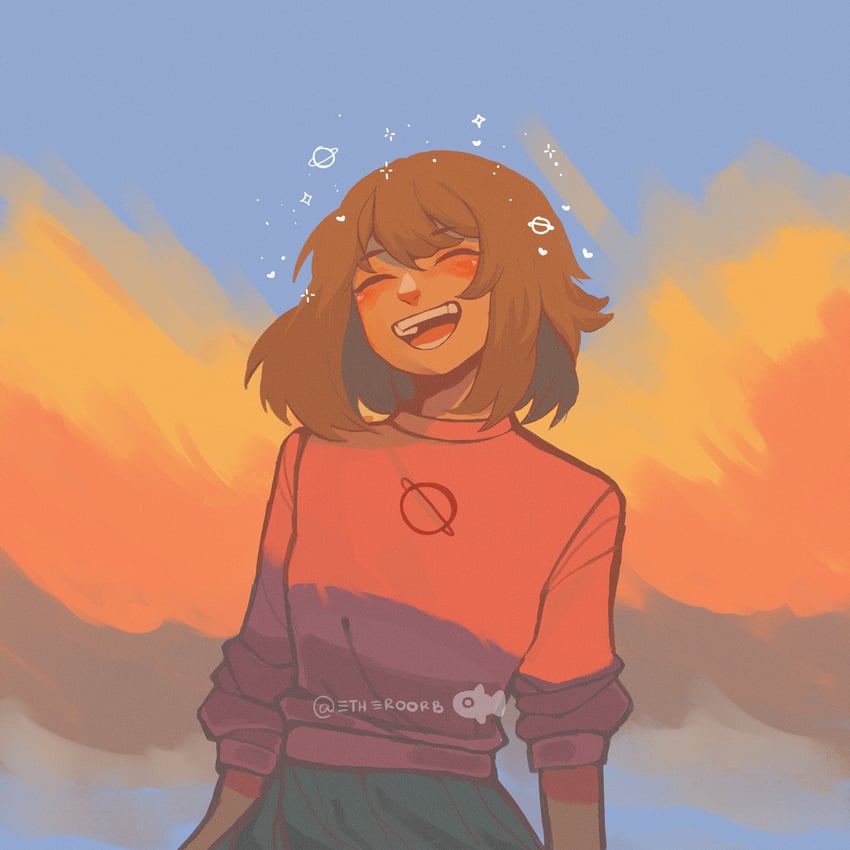 uraraka ochaco (boku no hero academia) drawn by etheroorb