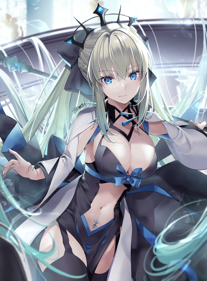 morgan le fay (fate and 1 more) drawn by akatsuki_hijiri