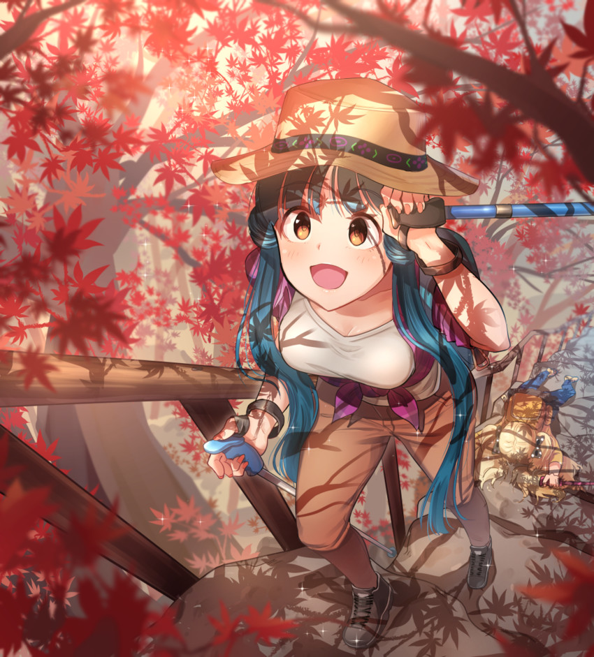 handa roco and kitakami reika (idolmaster and 1 more) drawn by kamille_(vcx68)