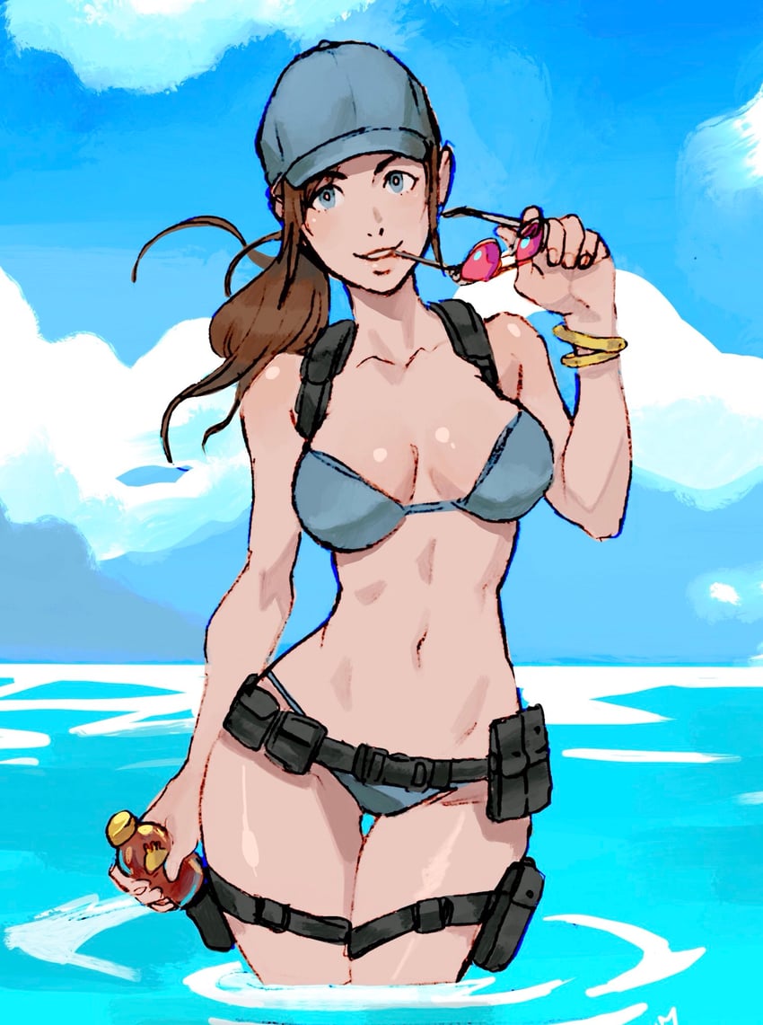jill valentine (resident evil and 1 more) drawn by absolum_art