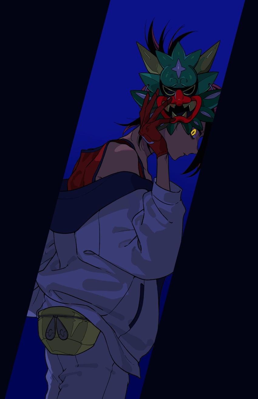 kieran (pokemon and 1 more) drawn by cakepop_iii
