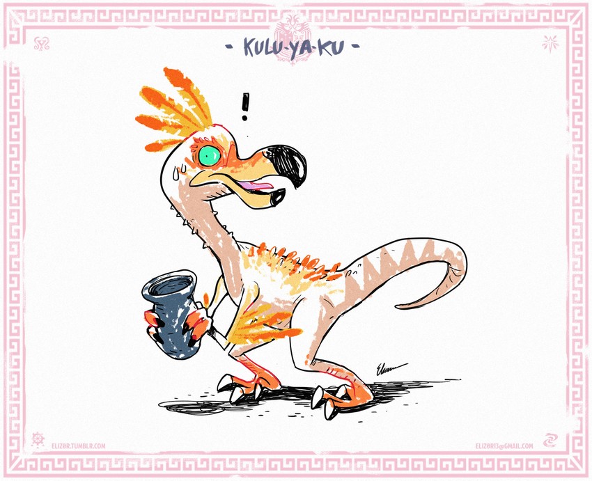 kulu-ya-ku (monster hunter and 1 more) drawn by eliz0r