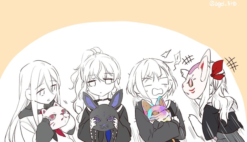 asahina mafuyu, shinonome ena, akiyama mizuki, and yoisaki kanade (project sekai and 1 more) drawn by bgd_3rd