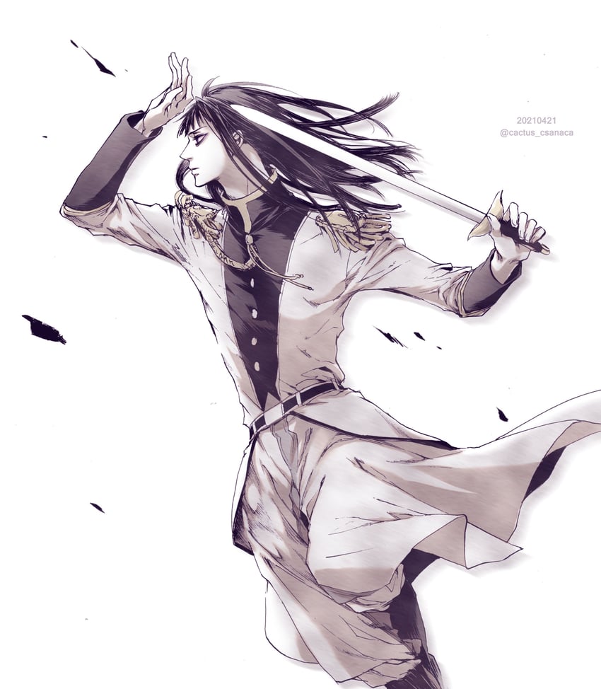harrison dirk (higeki no genkyou tonaru saikyou gedou last boss joou wa tami no tame ni tsukushimasu) drawn by csanaca