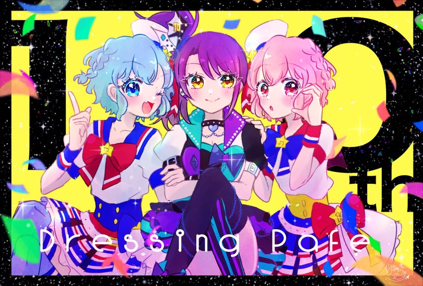 reona west, dorothy west, and toudou shion (pretty series and 1 more) drawn by yumenocorona