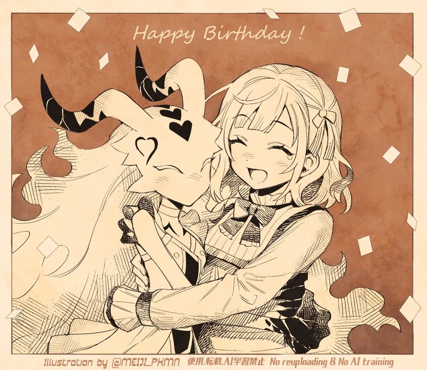 efreet, ginny, and eleanor (fate and 1 more) drawn by meiji_ken