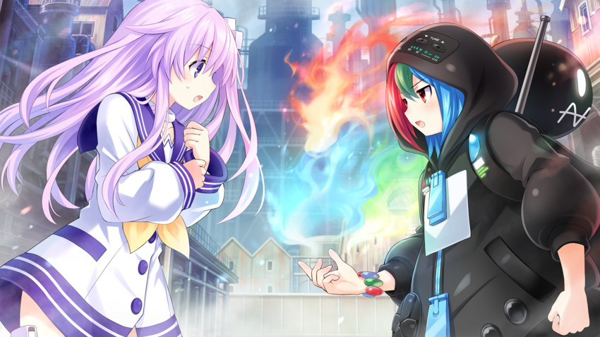 nepgear and sega game gear (neptune and 2 more) drawn by tsunako