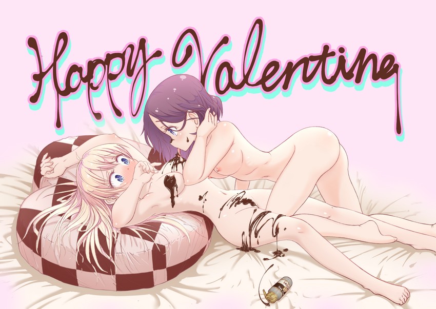 yagami kou and tooyama rin (new game!) drawn by akairi_bon