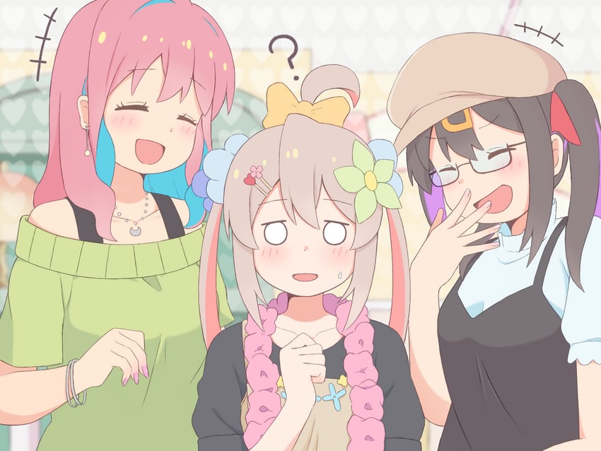 oyama mahiro, oyama mihari, and hozuki kaede (onii-chan wa oshimai!) drawn by k-d