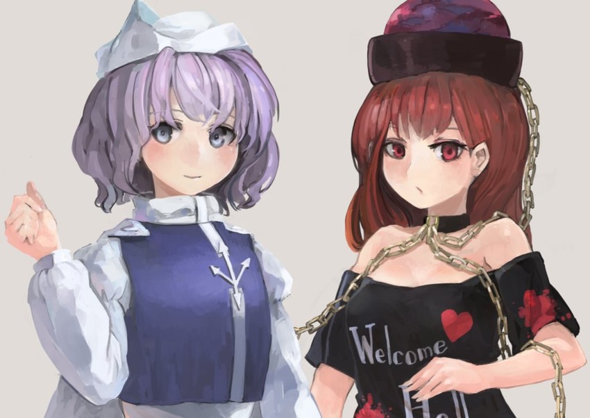 hecatia lapislazuli and letty whiterock (touhou) drawn by ichiba_youichi