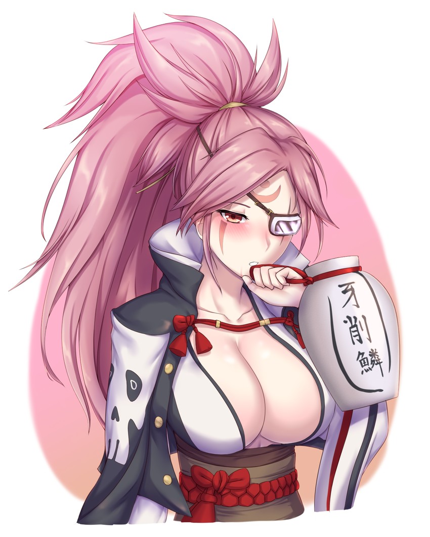 baiken (guilty gear and 1 more) drawn by soukitsu