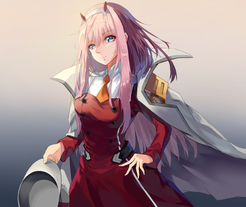 zero two (darling in the franxx) drawn by augu_(523764197)