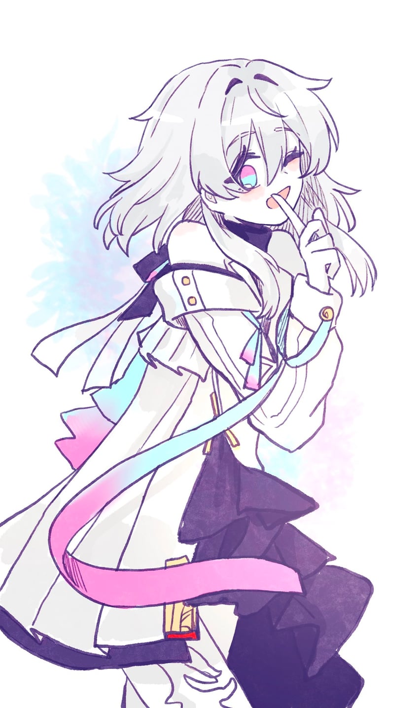 eileen (honkai and 1 more) drawn by mi_(27782900)