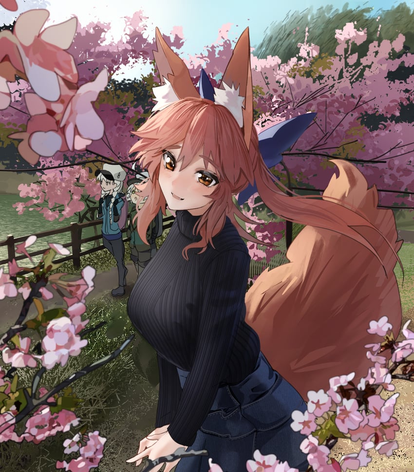 tamamo, tamamo no mae, nursery rhyme, and jack the ripper (fate and 2 more) drawn by obazzotto