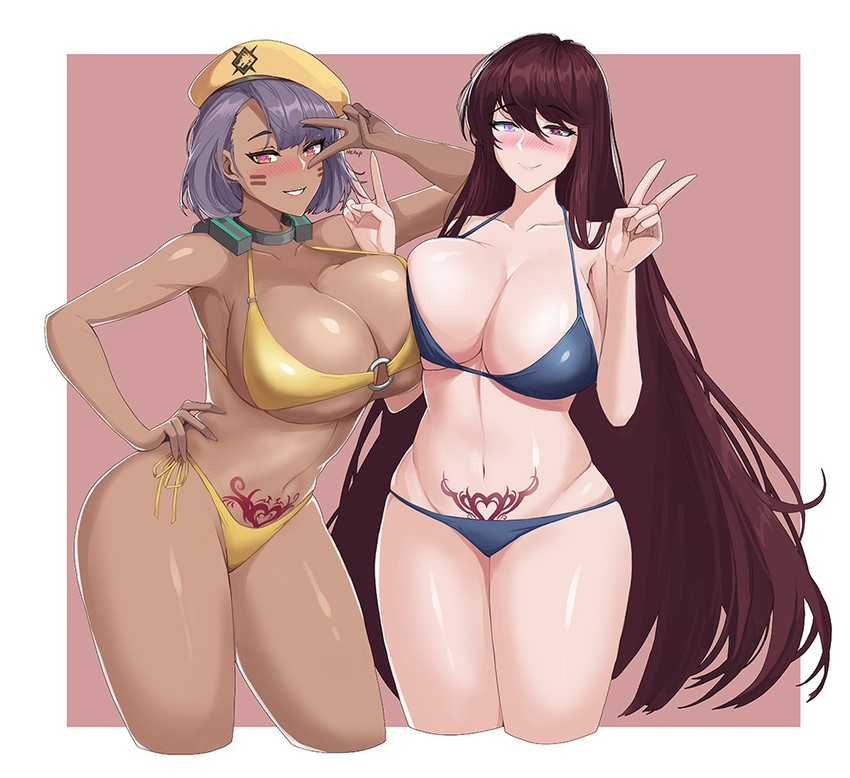 valkyrie and quick camel (last origin) drawn by hella_p
