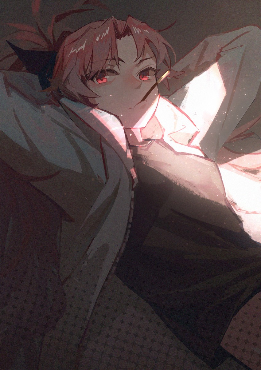 sakura kyoko (mahou shoujo madoka magica) drawn by die_(die0118)