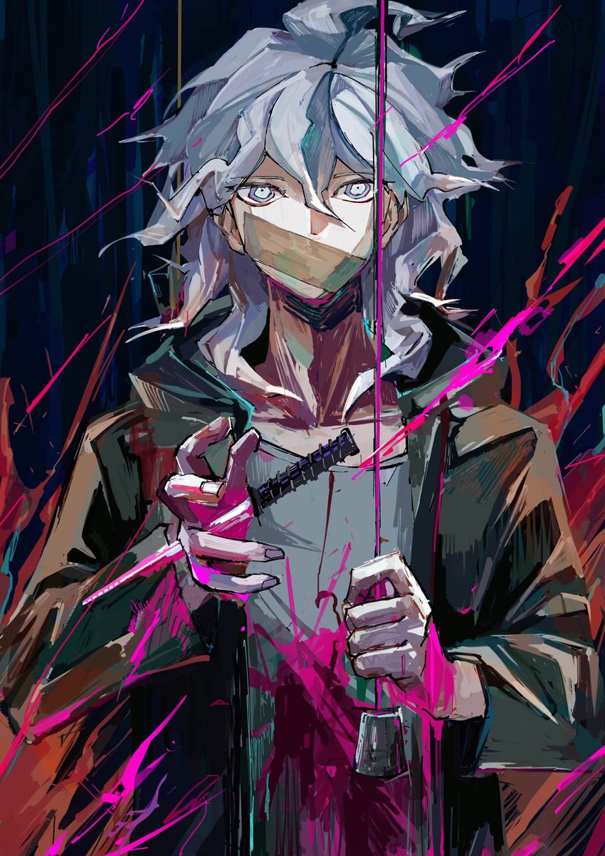 komaeda nagito (danganronpa and 1 more) drawn by hadu_(b49003c)
