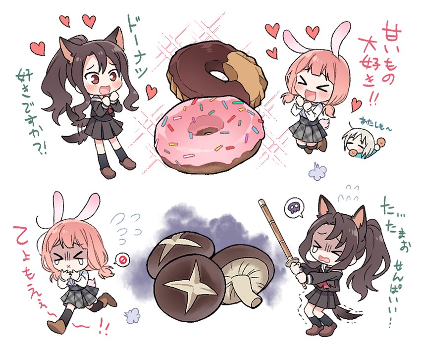 aoba moca, uehara himari, and akikaze rui (bang dream! and 2 more) drawn by re_ghotion