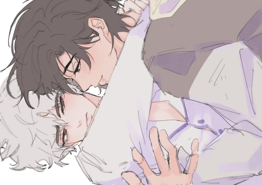 cheng xiaoshi and lu guang (shiguang dailiren) drawn by kkaonim