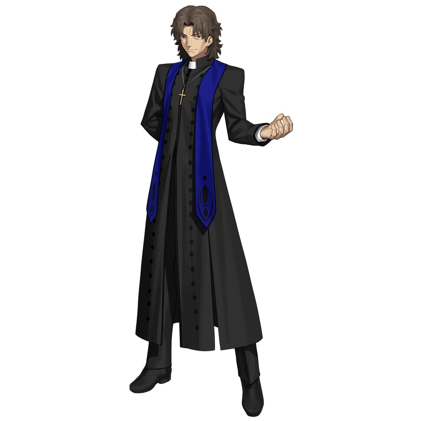 kotomine kirei and grigori rasputin (fate and 1 more) drawn by takeuchi_takashi