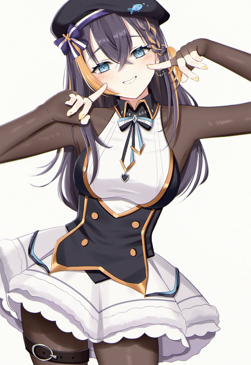 petra gurin (nijisanji and 1 more) drawn by noah_(71981421)