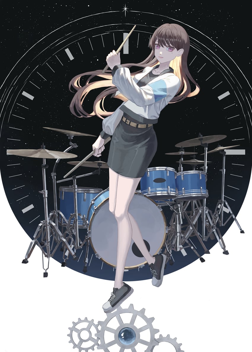 shiina taki (bang dream! and 1 more) drawn by xukong