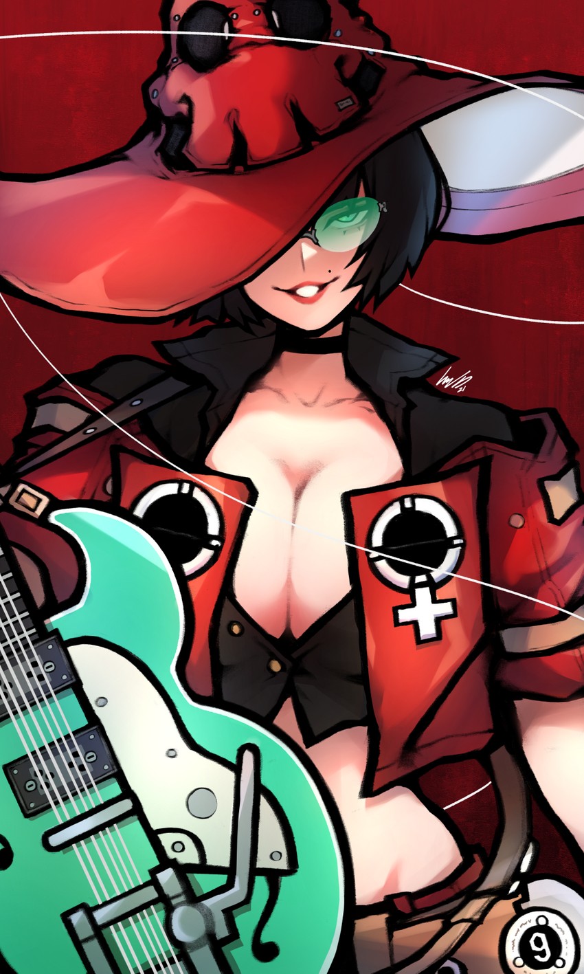 i-no (guilty gear and 1 more) drawn by ginseng_(xin)