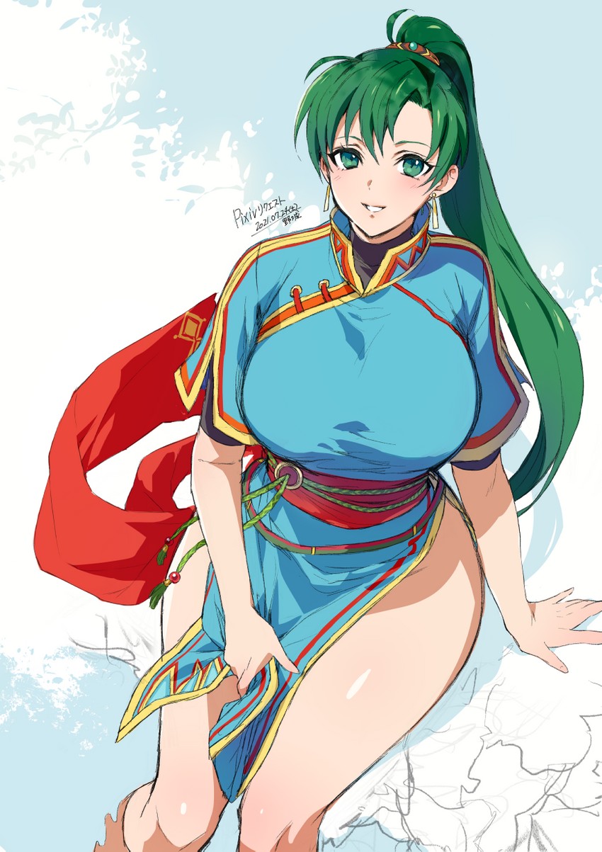 lyn (fire emblem and 1 more) drawn by yajiro_masaru