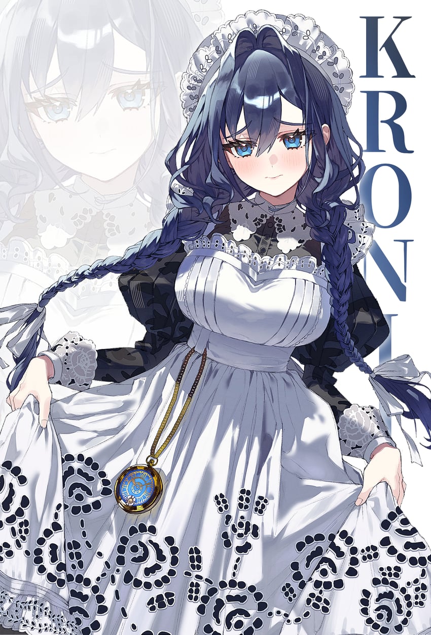 ouro kronii (hololive and 1 more) drawn by kuripang_bbb