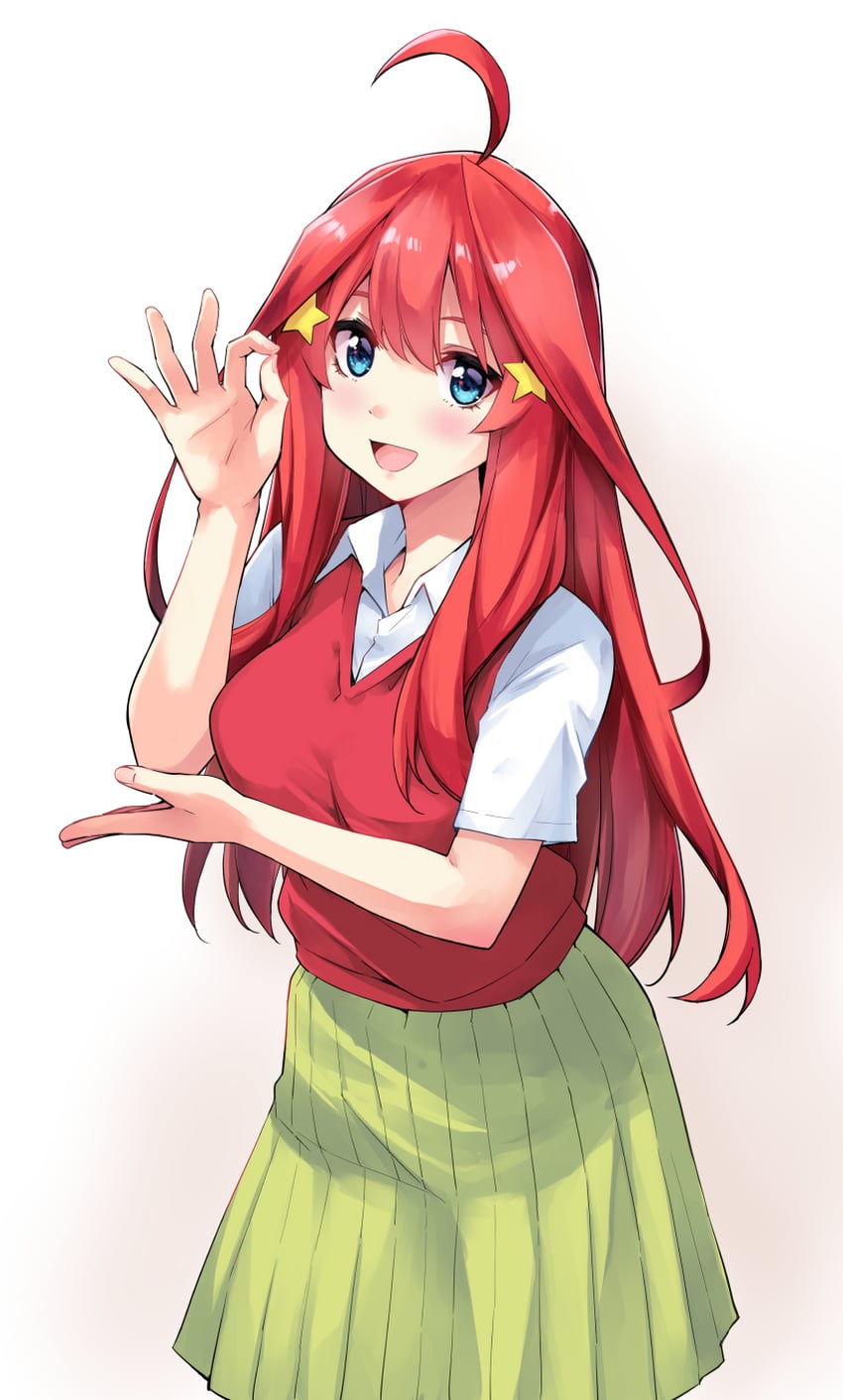 nakano itsuki (go-toubun no hanayome) drawn by hikari_no_oukokumin