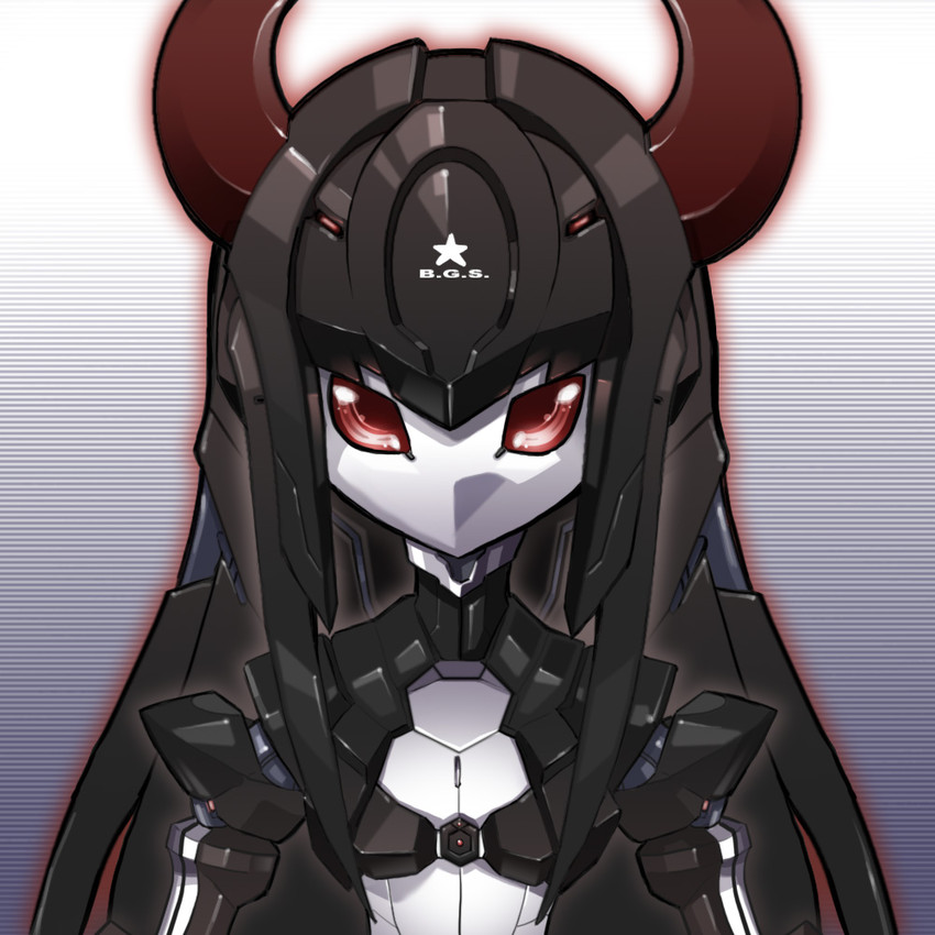 black gold saw (black rock shooter and 1 more) drawn by tonami_kanji
