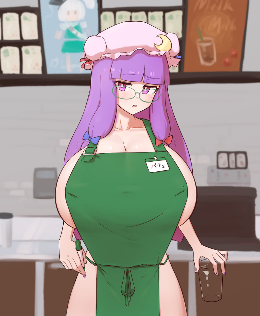 konpaku youmu and patchouli knowledge (touhou) drawn by liveactors