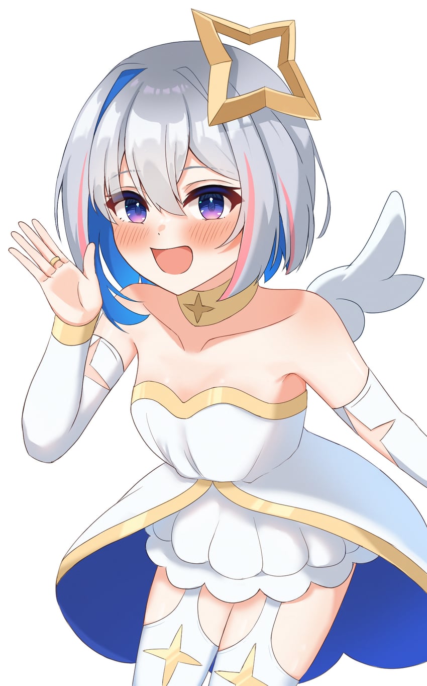 amane kanata (hololive and 1 more) drawn by akagawashake