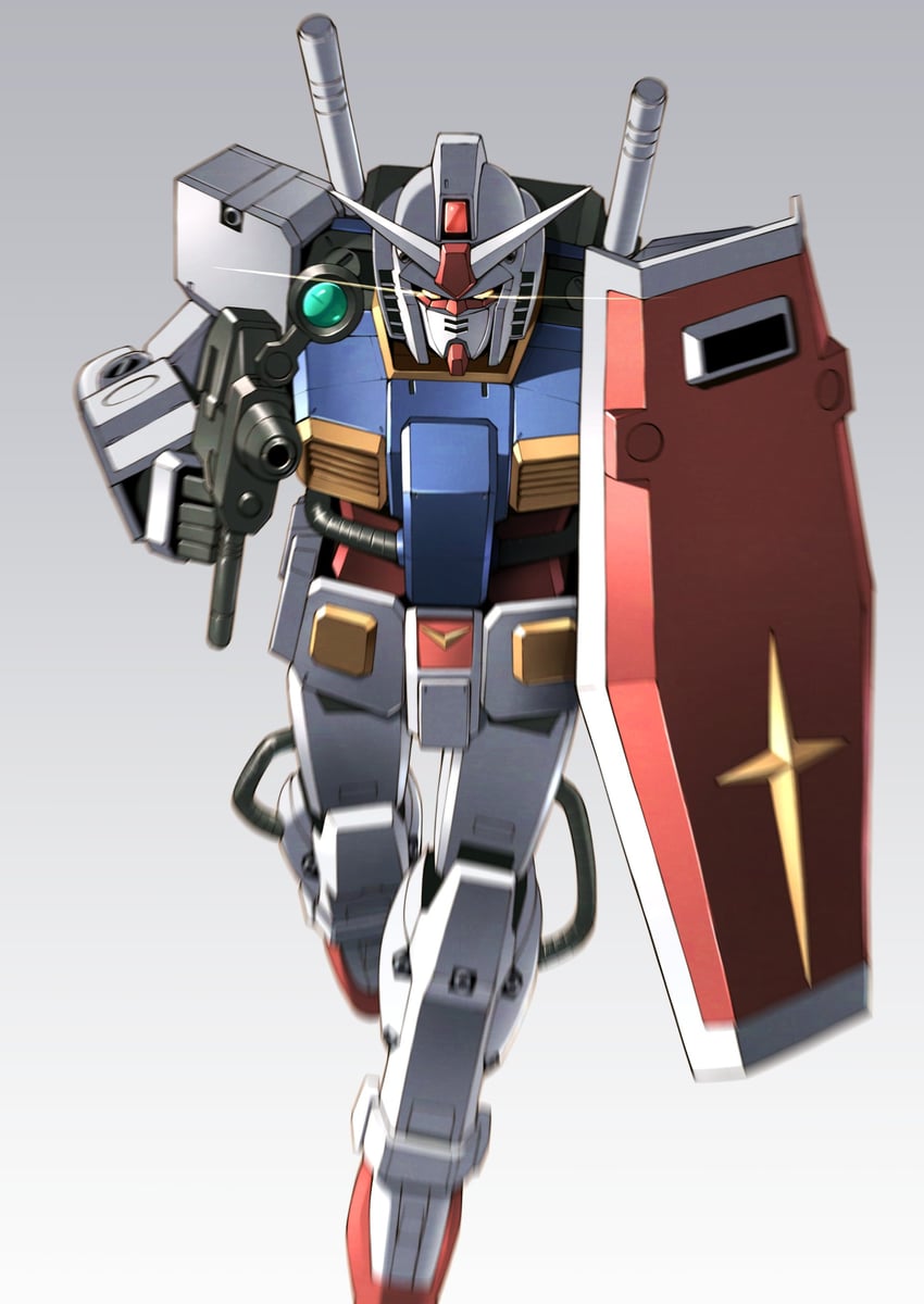 perfect gundam (gundam and 1 more) drawn by takahashi_masaki