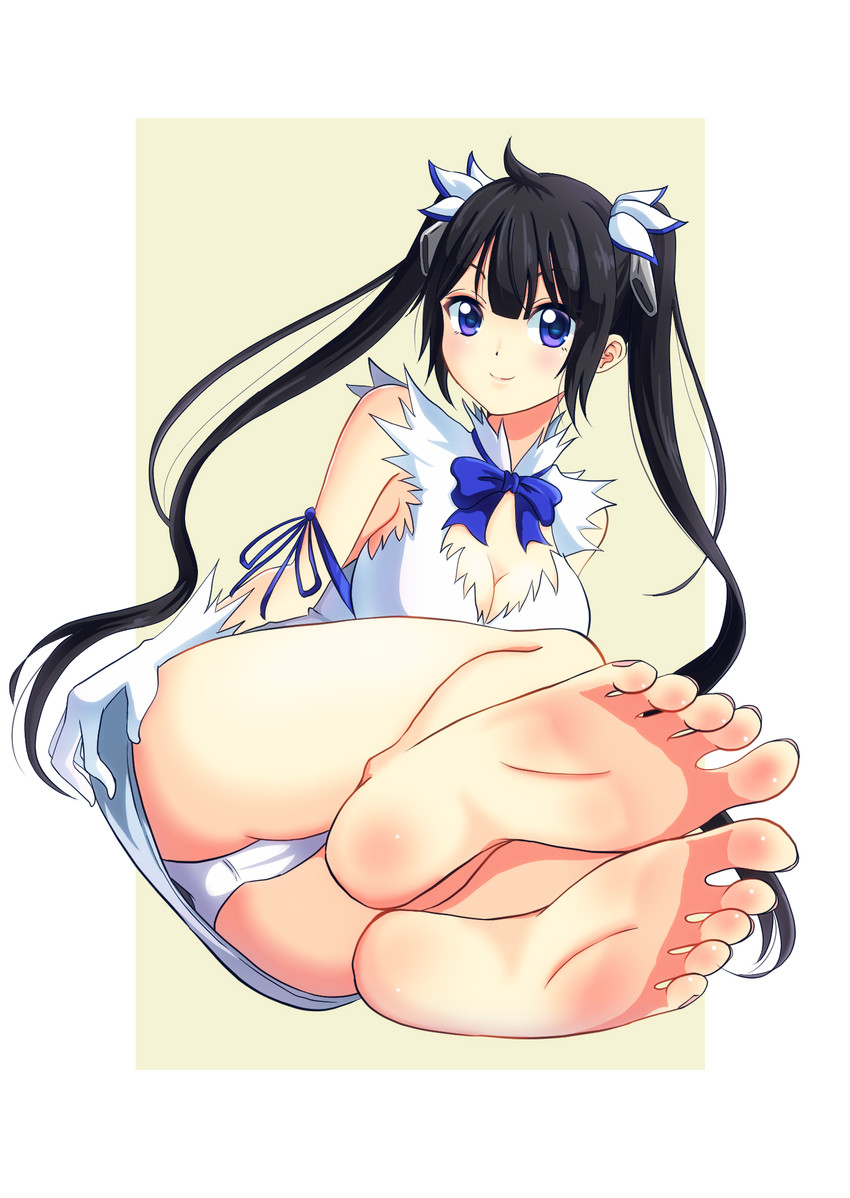 hestia (dungeon ni deai wo motomeru no wa machigatteiru darou ka) drawn by leafar