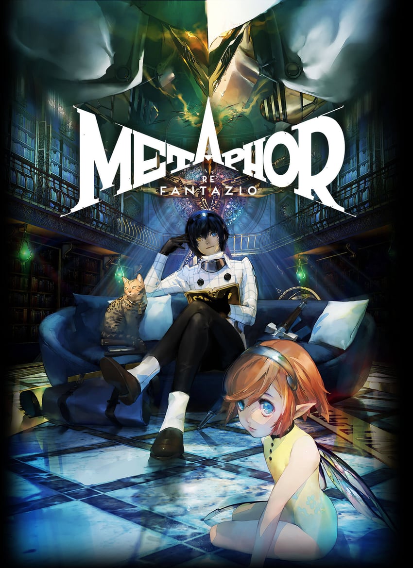 protagonist, gallica, and plateau (metaphor: refantazio) drawn by soejima_shigenori