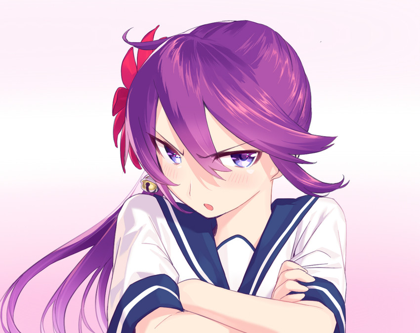 akebono (kantai collection) drawn by blew_andwhite