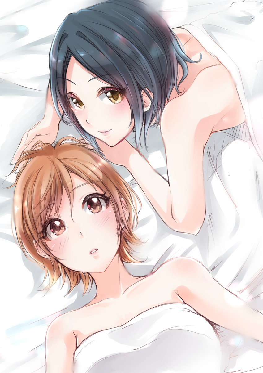 hayami kanade and honda mio (idolmaster and 1 more) drawn by murabito_c