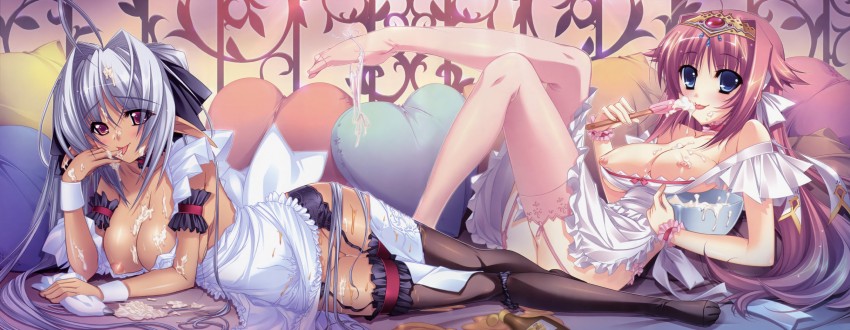 luiana drawers and estreia vit (zettai maou) drawn by yatsuha_kanan