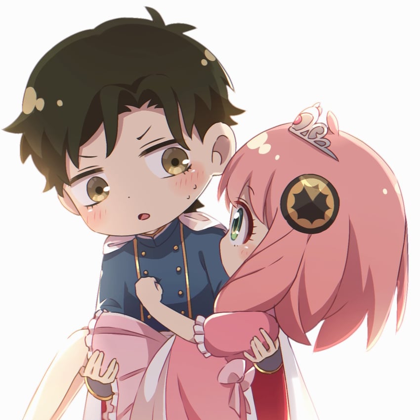 anya and damian desmond (spy x family) drawn by dmanya