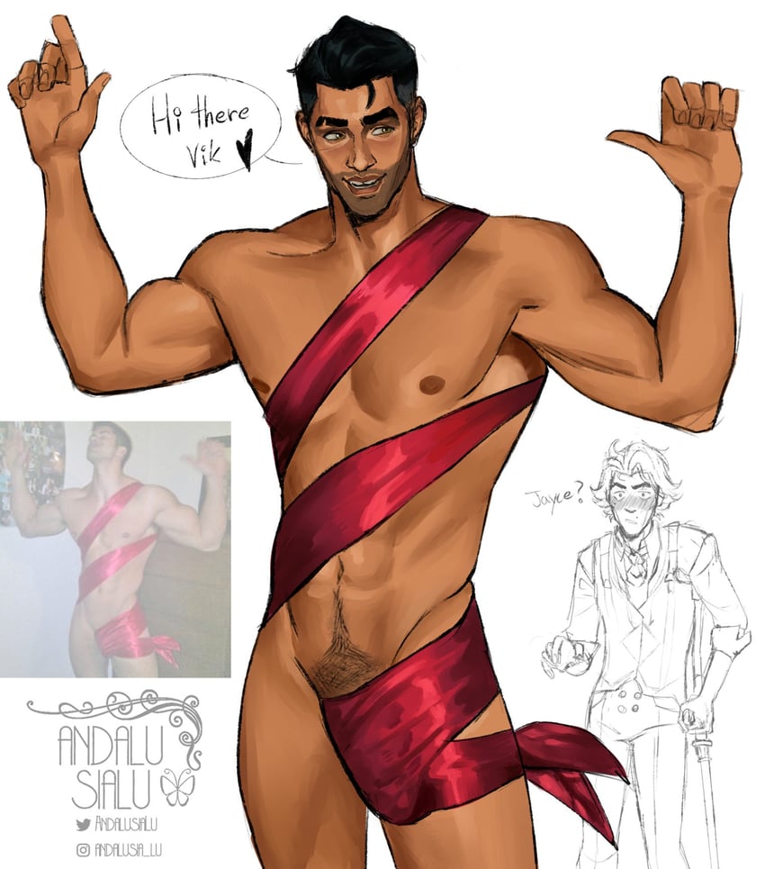 jayce, viktor, and arcane jayce (league of legends and 1 more) drawn by andalusialu