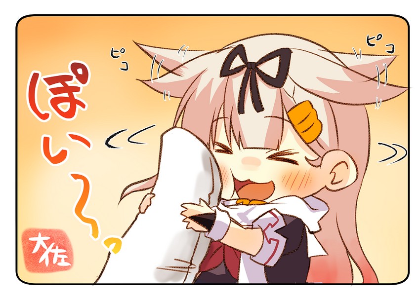 yuudachi and yuudachi kai ni (kantai collection) drawn by taisa_(kari)