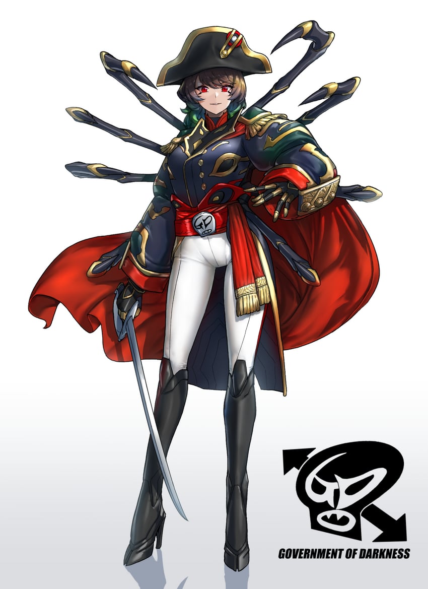kumo napoleon (kamen rider and 1 more) drawn by eidenjyou1997