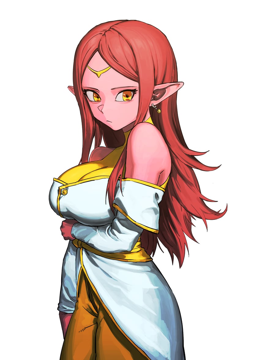 chronoa (dragon ball and 2 more) drawn by zequung