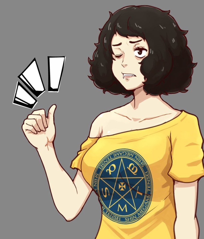 kawakami sadayo (persona and 2 more) drawn by chief_(91m10)